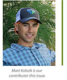 Matt Kobzik is our contributor this issue