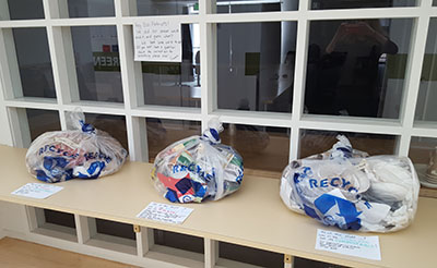 Waste Audit on Display