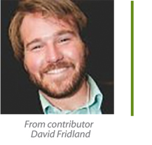 This week's contributor is David Fridland